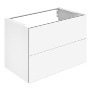 Keuco Waschtischunterschrank X-Line D ca m, Gl ca k, 80x60,5x49cm, 2 Ausz.