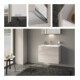 Keuco Waschtischunterschrank X-Line D ca m, Gl ca k, 80x60,5x49cm, 2 Ausz.-4