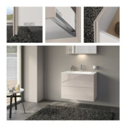Keuco Waschtischunterschrank X-Line D ca m, Gl ca k, 80x60,5x49cm, 2 Ausz.-4