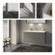 Keuco Waschtischunterschrank X-Line D I m, Gl I sat, 120x60,5x49cm, 2 Ausz.