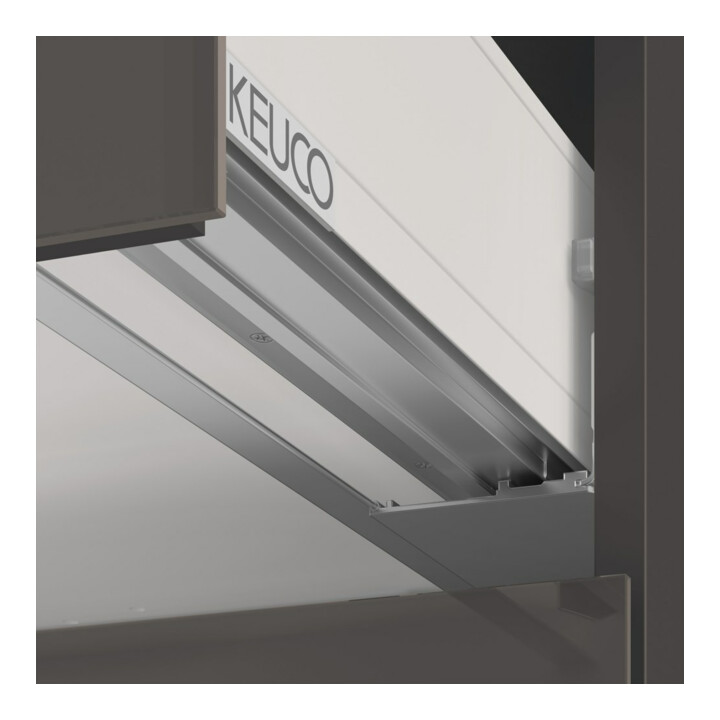 Keuco Waschtischunterschrank X-Line D Tr m, Gl Tr k, 120x60,5x49cm, 2 Ausz.