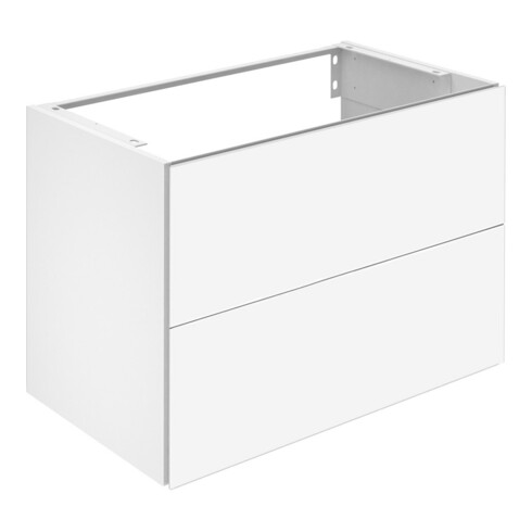 Keuco Waschtischunterschrank X-Line D Tr m, Gl Tr k, 80x60,5x49cm, 2 Ausz.