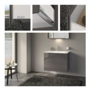 Keuco Waschtischunterschrank X-Line D Tr m, Gl Tr k, 80x60,5x49cm, 2 Ausz.-4