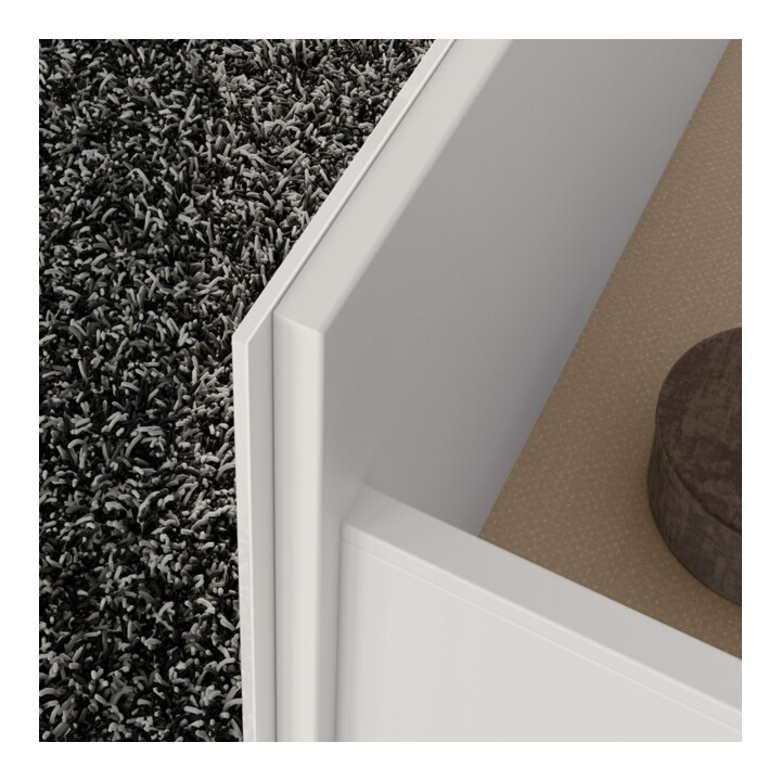 Keuco Waschtischunterschrank X-Line D w m, Gl w k, 80x60,5x49cm, 2 Ausz.