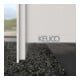 Keuco Waschtischunterschrank X-Line D w m, Gl w k, 80x60,5x49cm, 2 Ausz.
