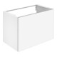 Keuco Waschtischunterschrank X-Line Dek. we ma, Glas weiß klar, 80x60,5x49cm-1