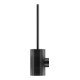 Keuco WC-Bürstengarnitur REVA 12864 Wd.Mod., m Echtkr.-Glas matt., sw matt-2