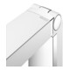Keuco WC-Stützklappgriff AXESS Aluminium silber-eloxiert/schwarz, 850mm-5