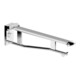 Keuco WC-Stützklappgriff Plan Care 700mm, Aluminium silber-eloxiert/weiß-1