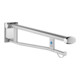 Keuco WC-Stützklappgriff Plan Care 850mm, links, verchromt/lichtgrau-1