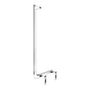 Keuco Winkelgriff AXESS 90G, li AF, vc, 381x851mm, AL si-elox/vc-4