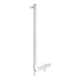 Keuco Winkelgriff AXESS 90Gr, li Ausf, 381x851mm, Alu si-elox/vc-2