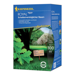 Kiepenkerl Gazon professionnel Royal 2 kg, tolérant à l’ombre