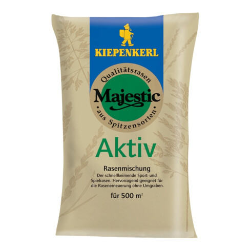 Kiepenkerl Mélange de gazon 10 kg Majestic Aktiv