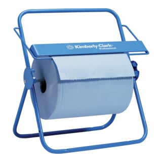 KIMBERLY-CLARK PROFESSIONAL Wandhalter für Großrolle Metall blau