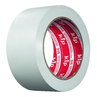 Kip 315 PVC-Schutzband–glatt weiß 75mmx33m