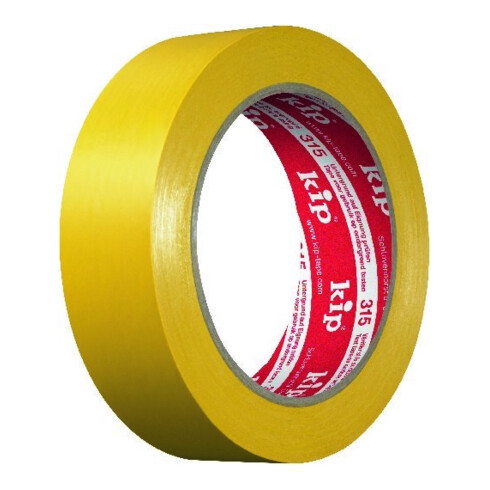 Kip 315 Ruban de protection PVC lisse jaune 30mm x 33m