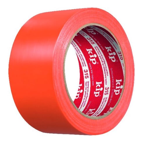 Kip 315 Ruban de protection PVC lisse orange 30mm x 33m