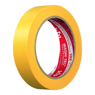 Kip 3308 WASHI-TEC® PREMIUM PLUS - gelb Goldkrepp® 24mmx50m