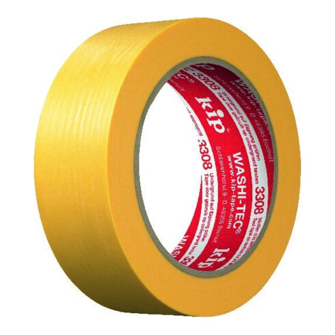 Kip 3308 WASHI-TEC® PREMIUM PLUS - jaune Goldkrepp® 36mmx50m