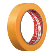 Kip Abdeckband 3808 WASHI-TEC® Premium glatt gelb L.50m B.19mm Rl.