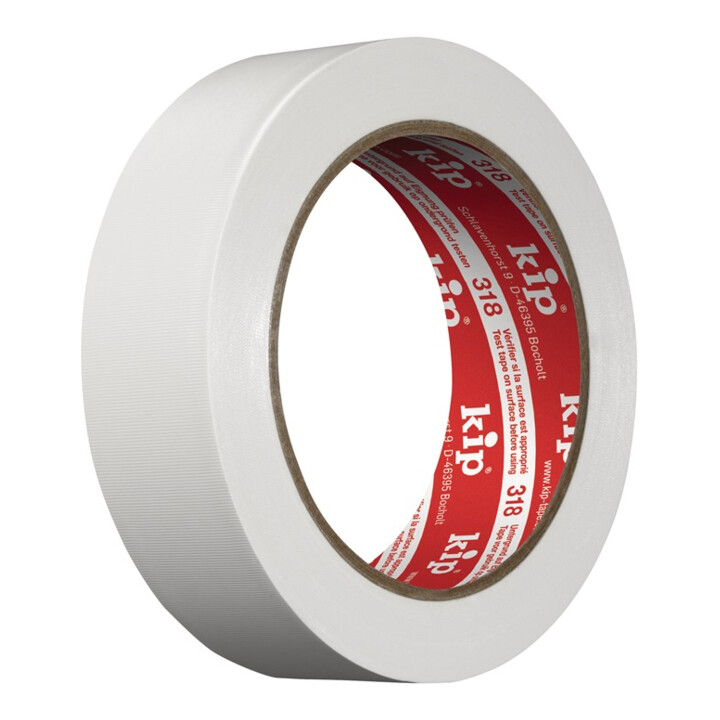 Kip PVC Schutzband 318 weiß L.33m B.50mm Rl.