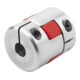 KIPP Accouplement à griffes en élastomère Gr. 38 D1=20 D2=20 L=114 A