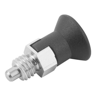 KIPP Arretierbolzen ECO kurze Variante Gr. 0 D1=M06 D=4 Form C M