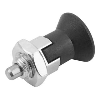 KIPP Arretierbolzen ECO kurze Variante Gr. 2 D1=10mm D=6mm Form D M