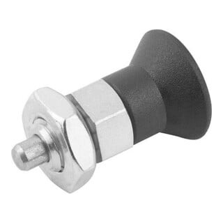 KIPP Arretierbolzen ECO kurze Variante Gr. 9 D1=M06x0,75 D=3