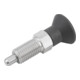 KIPP Arretierbolzen GR.0 M08x1 D4 Form A ohne Rastnut Kontermutter M.
