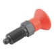 KIPP Arretierbolzen GR.3 M16x1,5 8mm Form A Stahl Kontermutter