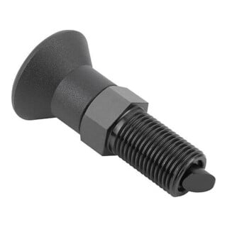 KIPP Arretierbolzen Gr. 3 M16x1,5 8mm Stahl brüniert