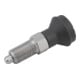 KIPP Arretierbolzen GR.3 M16x1,5 D8 Form A ohne Rastnut Kontermutter E