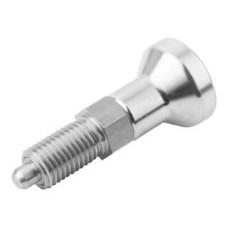 KIPP Arretierbolzen GR.5 D1=M24X2 D=16 Form A Rastnut Kontermutter
