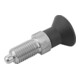 KIPP Arretierbolzen GR.5 D1=M24X2 D=16 Form A Rastnut Kontermutter
