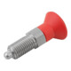 KIPP Arretierbolzen GR.5 D1=M24X2 D=16 Form A Rastnut Kontermutter