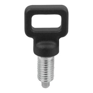 KIPP Arretierbolzen M12 6mm Form C Rastnut Kontermutter