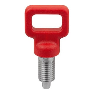 KIPP Arretierbolzen M12 6mm Form C Rastnut Kontermutter