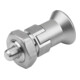 KIPP Arretierbolzen M12 x 1,5 6mm Form D Rastnut Ko.