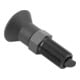 KIPP Arretierbolzen M12x1,5 6mm Stahl brüniert Form A