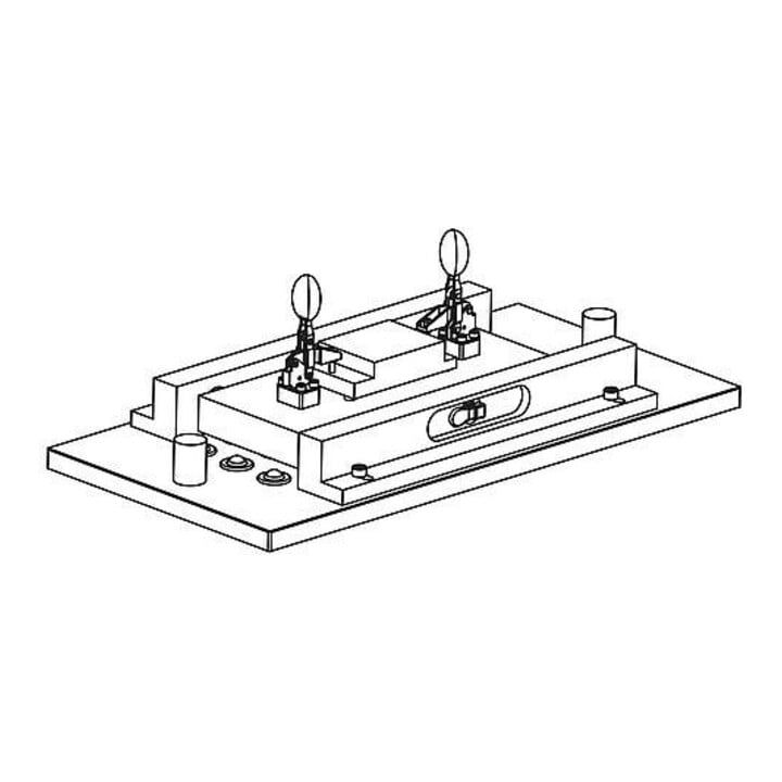 KIPP Arretierbolzen M16x1,5 D=8 Form A ohne Kontermutter