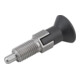 KIPP Arretierbolzen M16x1,5 D8 Form C mit Rastnut ohne Kontermutter