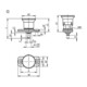 KIPP Arretierbolzen Mini mit Anschraubflansch D=4 Form C