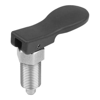 KIPP Arretierbolzen mit Exzentergriff M10x1 D5 Form A ohne Kontermutter