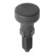 KIPP Arretierbolzen mit Zustandssensor M10x1 Ø5 Form C Rastnut O. Kont. Gr. 1