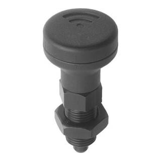 KIPP Arretierbolzen mit Zustandssensor M20x1,5 D=12 Form B O.Rastnut Gr.4