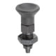 KIPP Arretierbolzen Premium M. konischem Arretierstift Gr. 2 M12x1,5 Ø 6mm