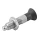 KIPP Arretierpen ECO GR.0 M08x1 D4 Vorm B RVS Borgmoer
