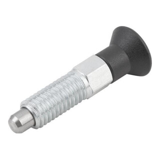 KIPP Arretierpen ECO GR.1 M8 x 15 mm Vorm A Staal